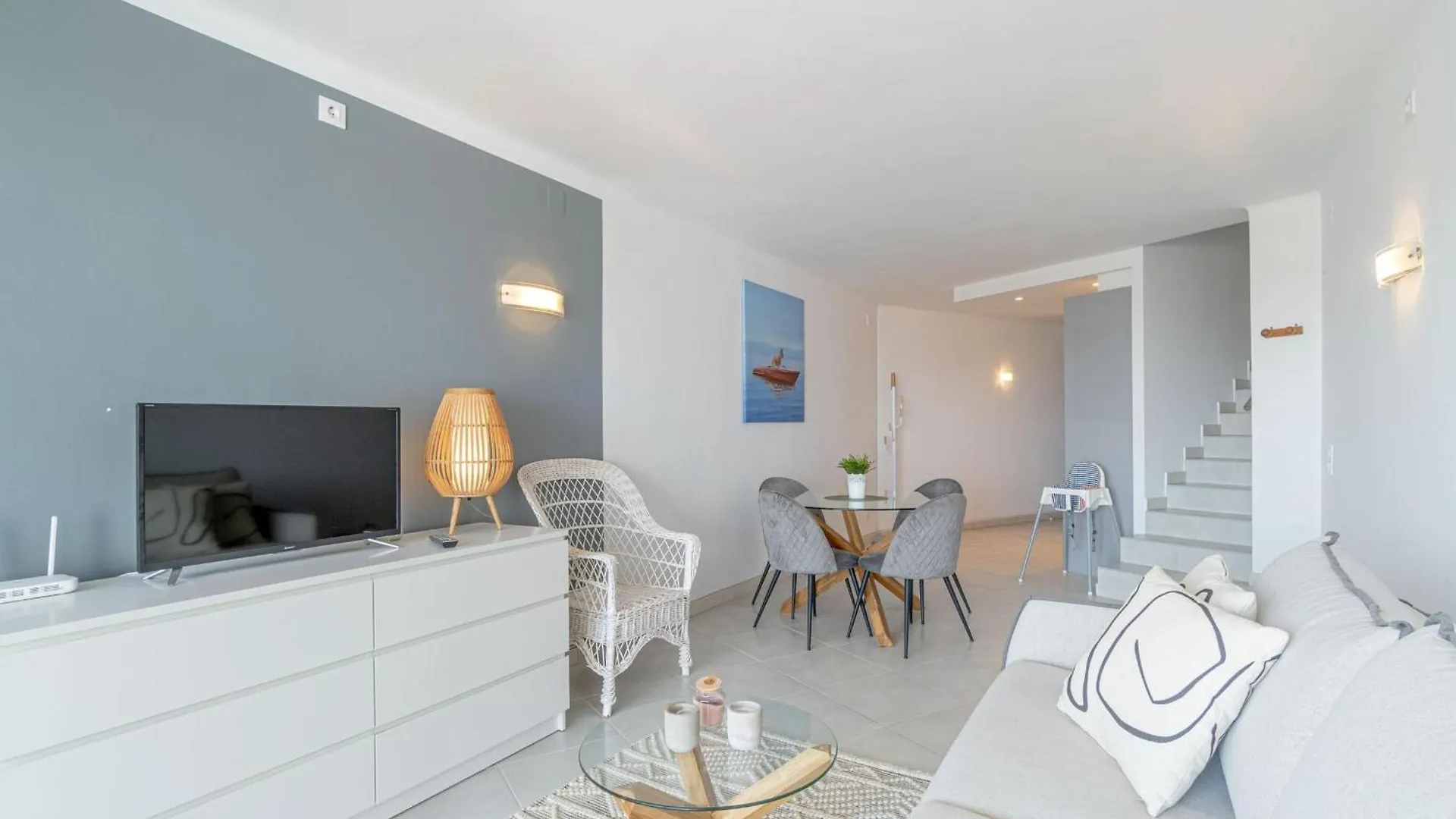 エンプリアブラバAgradable Duplex Con Vistas Al Mar - Hisp-288-43アパートメント アパート