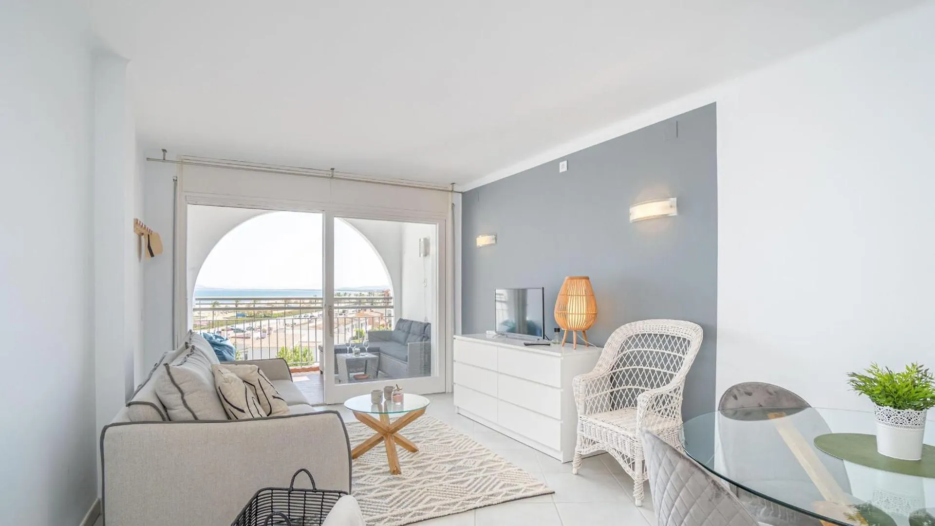 エンプリアブラバAgradable Duplex Con Vistas Al Mar - Hisp-288-43アパートメント スペイン