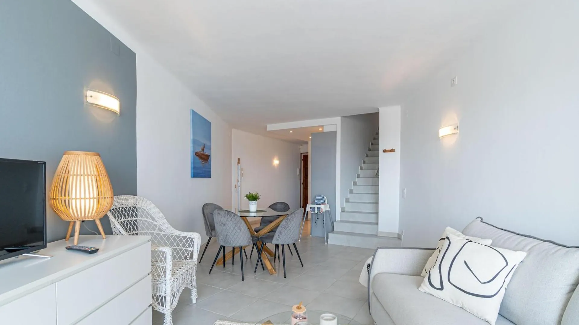 アパート エンプリアブラバAgradable Duplex Con Vistas Al Mar - Hisp-288-43アパートメント